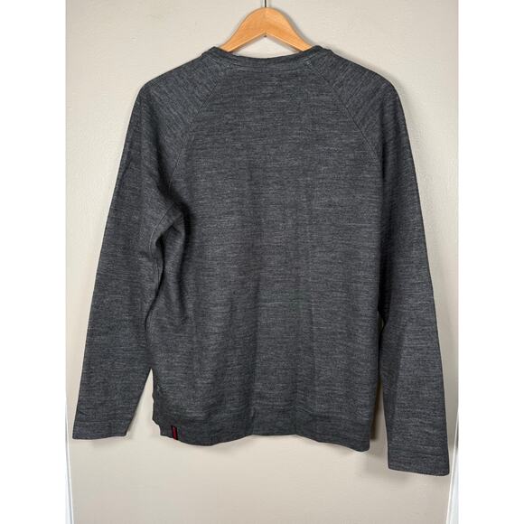NWOT NWKC Mens CREW Top in CHARCOAL size L $199 - Picture 5 of 12